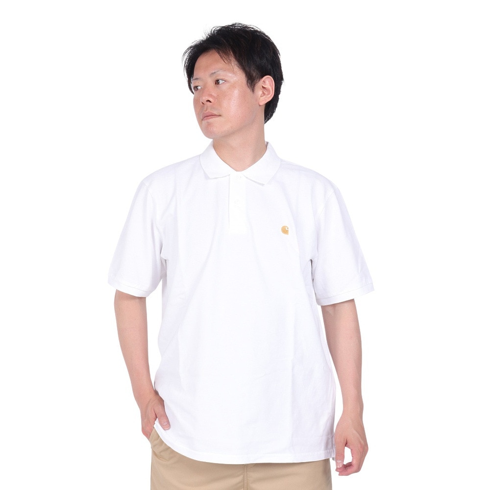 カーハート（CARHARTT）（メンズ）半袖ポロシャツ CHASE PIQUE I02380700RXX