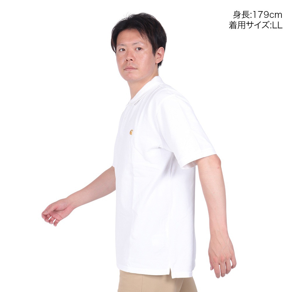 カーハート（CARHARTT）（メンズ）半袖ポロシャツ CHASE PIQUE I02380700RXX