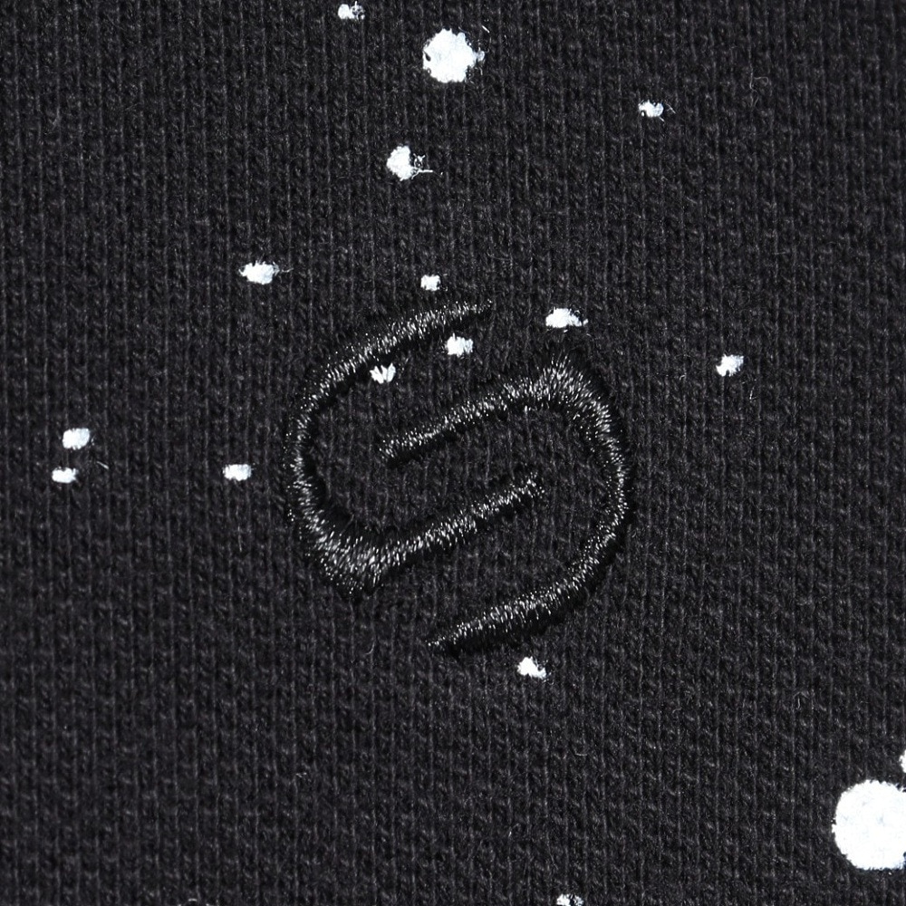 サイラス（SILAS）（メンズ）SPUTTERING ポロシャツ 110242014001-BLACK