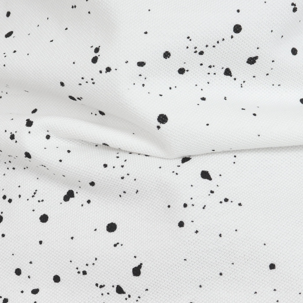 サイラス（SILAS）（メンズ）SPUTTERING ポロシャツ 110242014001-WHITE