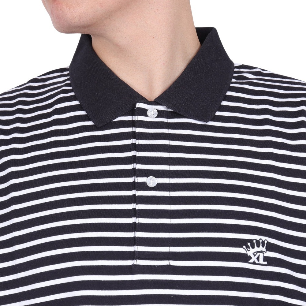 エクストララージ(XLARGE)(メンズ)CROWN STRIPED ポロシャツ エクストララージ(XLARGE)(メンズ)CROWN STRIPED ポロシャツ