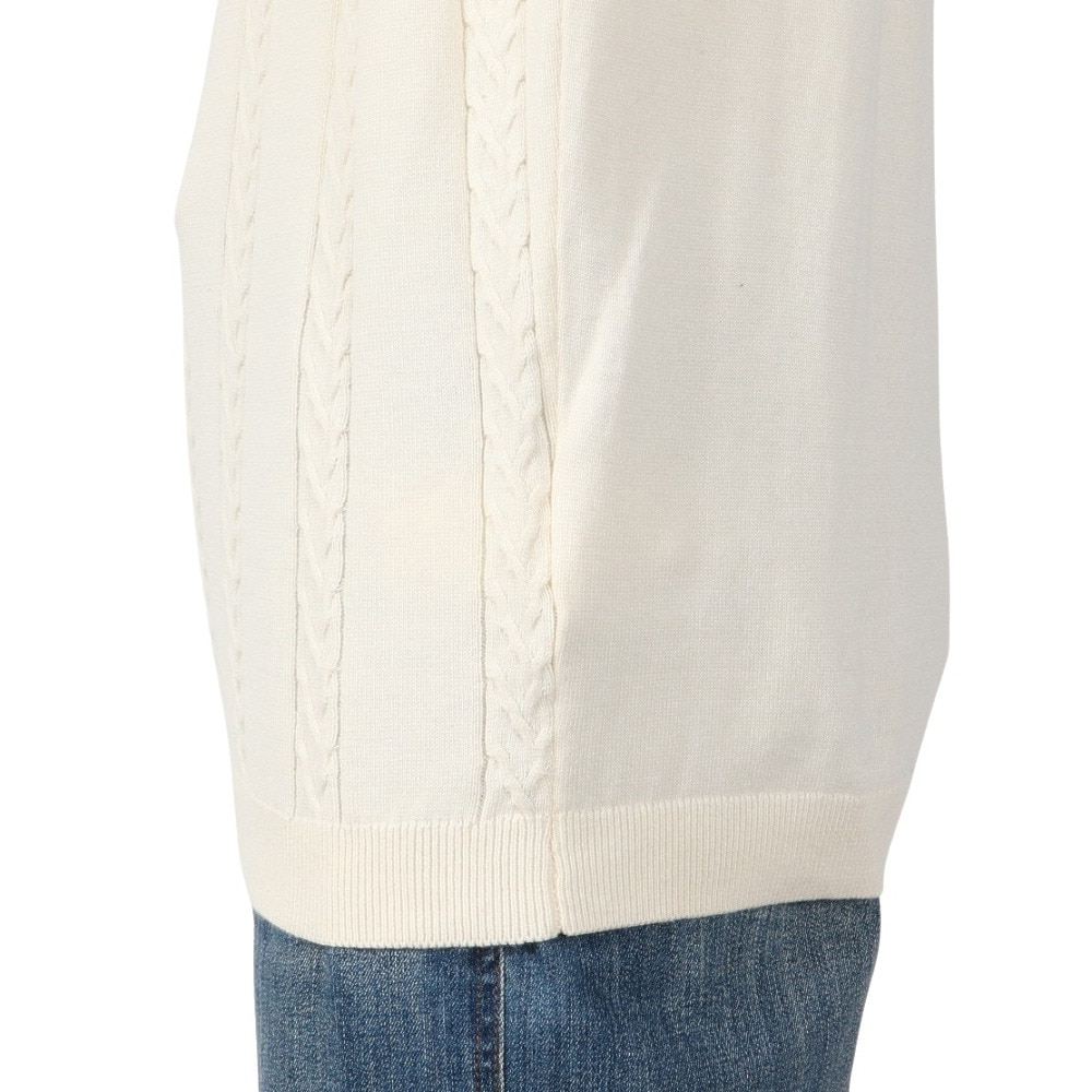 エクストララージ（XLARGE）（メンズ）EMBROIDERED ロゴ ニットポロシャツ 101242013010-WHITE