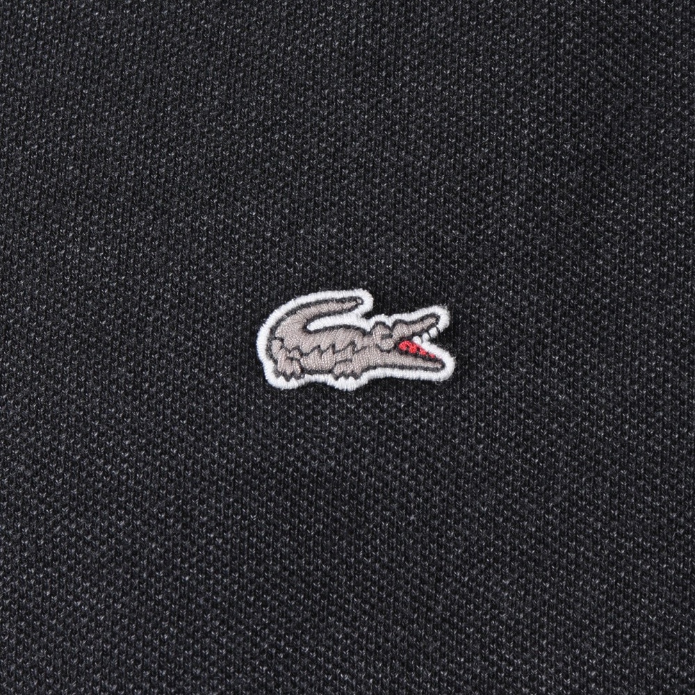 ラコステ（LACOSTE）（メンズ）配色リブニットインディゴポロシャツ PH004J-99050