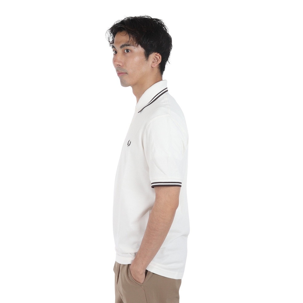 フレッドペリー（FRED PERRY）（メンズ）半袖ポロシャツ TWIN
