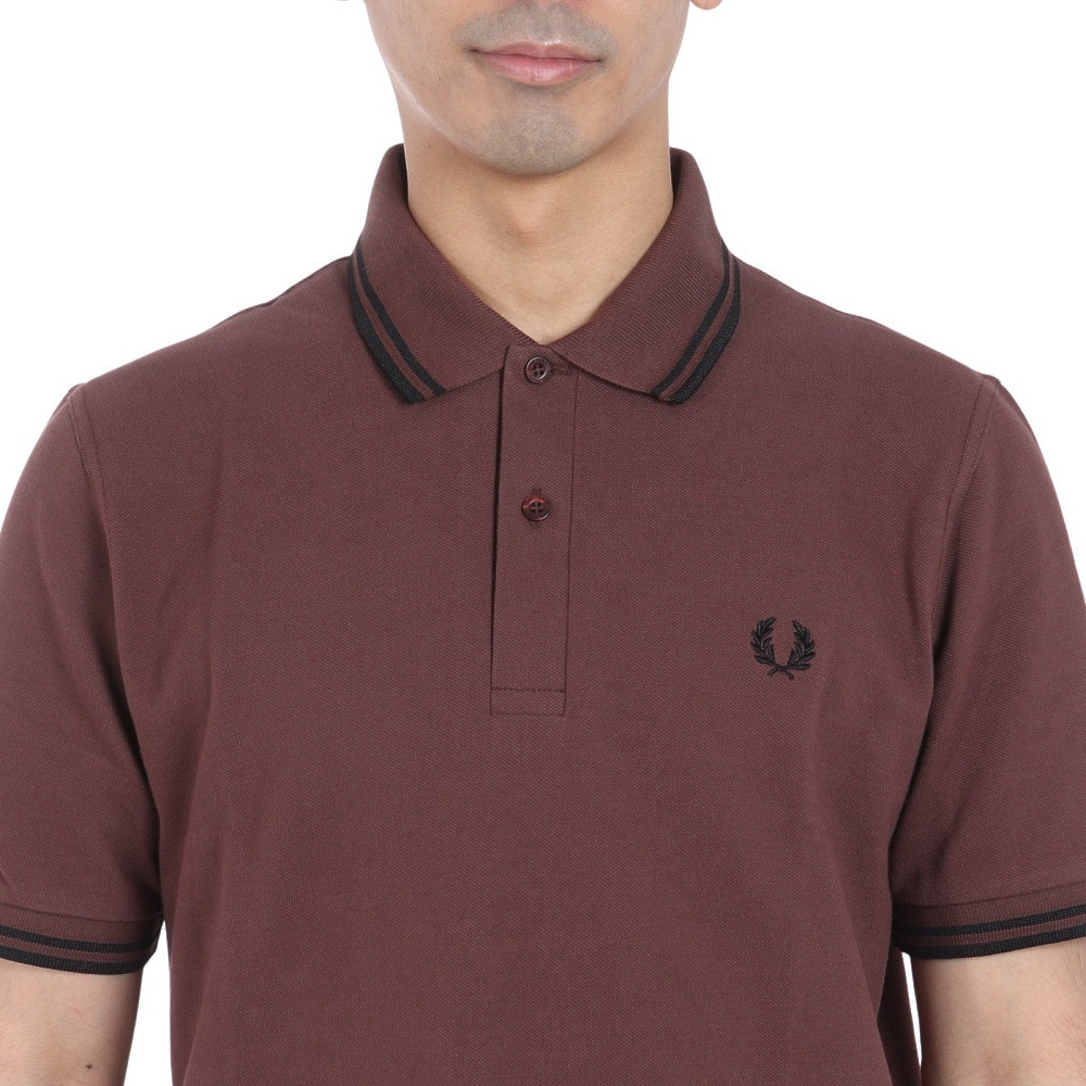 フレッドペリー(FRED PERRY)(メンズ)半袖ポロシャツ TWIN TIPPED フレッドペリー(FRED PERRY)(メンズ)半袖ポロシャツ TWIN TIPPED