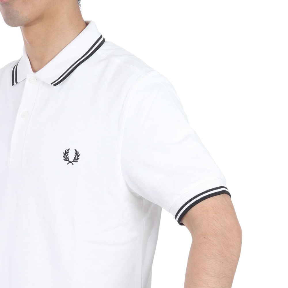 フレッドペリー（FRED PERRY）（メンズ）半袖ポロシャツ TWIN