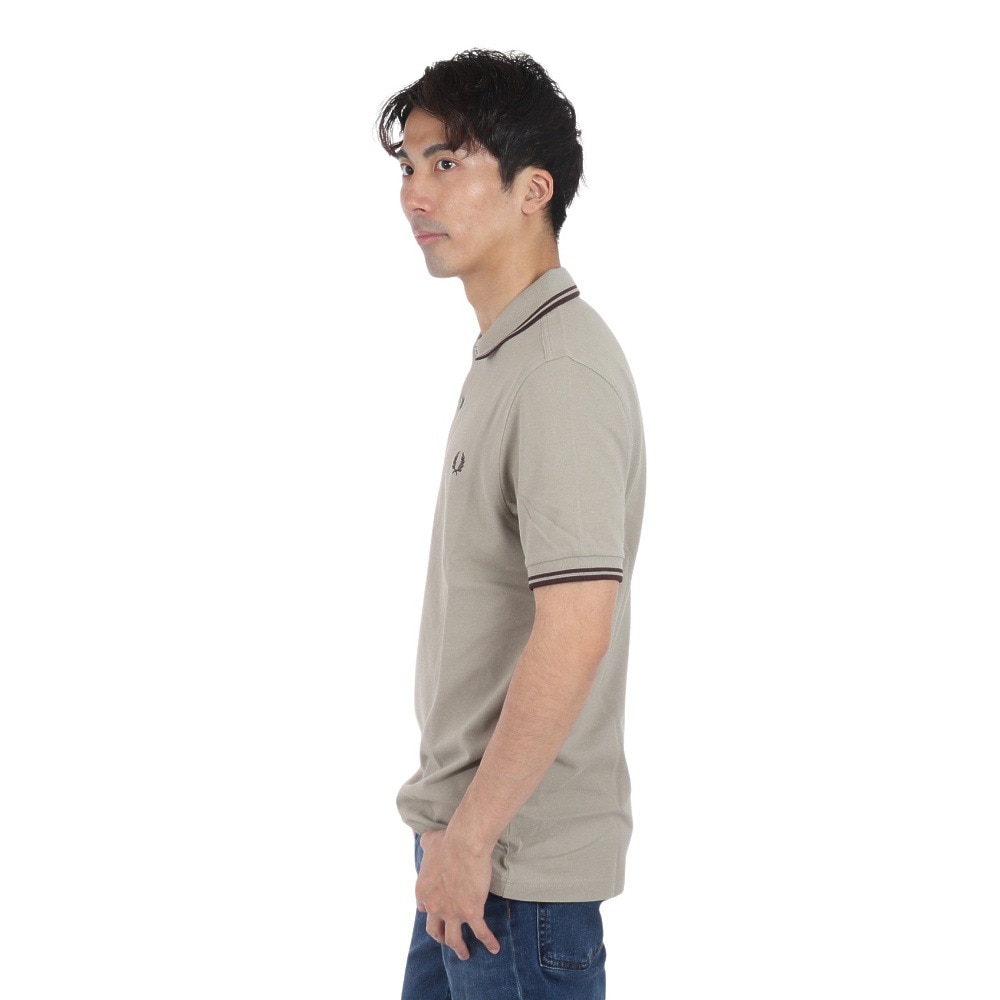 フレッドペリー（FRED PERRY）（メンズ）半袖ポロシャツ TWIN TIPPED フレッドペリーシャツ M3600-U84 24SS