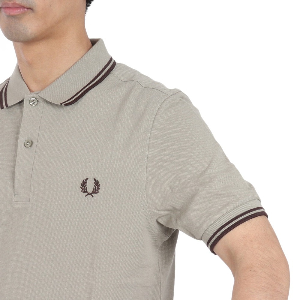 フレッドペリー（FRED PERRY）（メンズ）半袖ポロシャツ TWIN TIPPED フレッドペリーシャツ M3600-U84 24SS