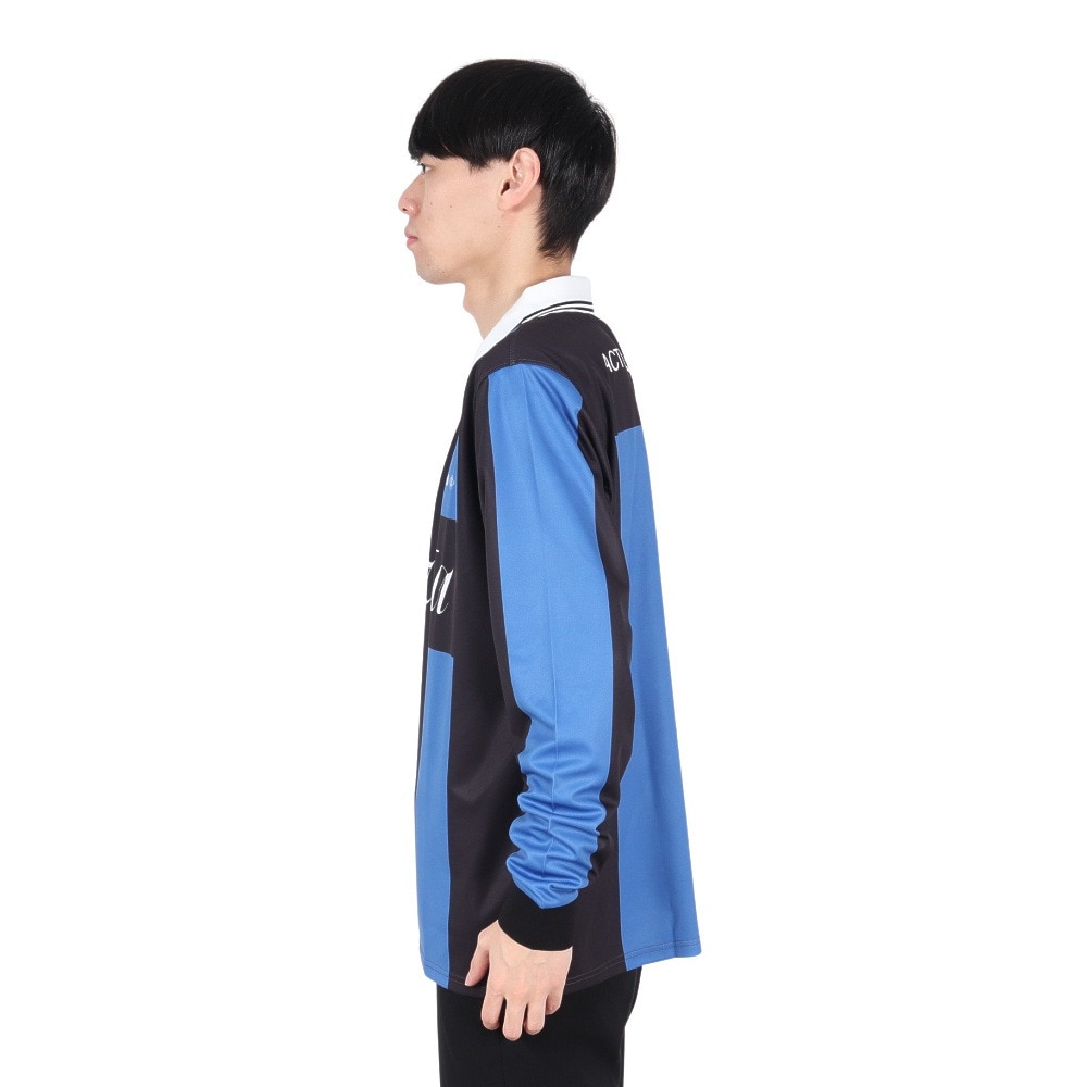 リヴィアプロジェクツ（Rivvia Projectu）（メンズ）TEAM VV 長袖 ポロシャツ RKN-24413-BK/BL