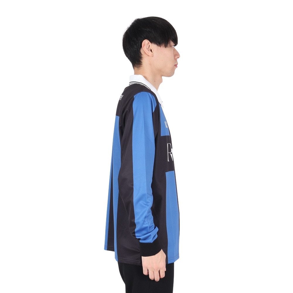 リヴィアプロジェクツ（Rivvia Projectu）（メンズ）TEAM VV 長袖 ポロシャツ RKN-24413-BK/BL