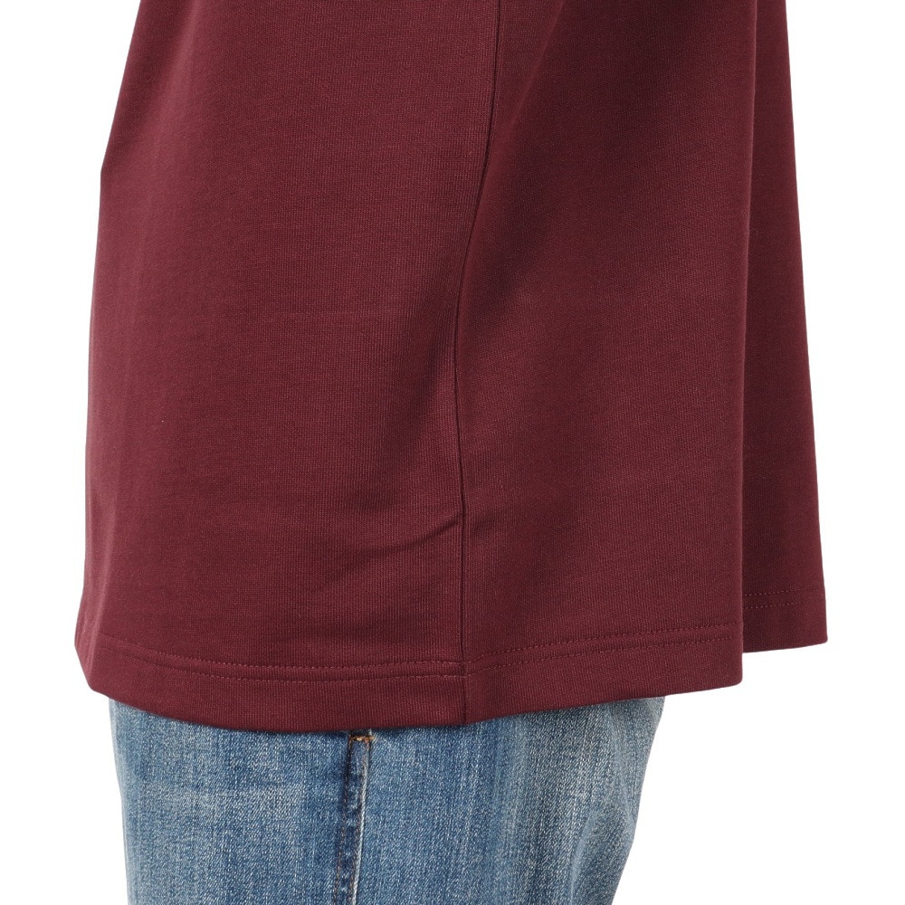 ラコステ（LACOSTE）（メンズ）裏パイルジップ 長袖 ポロシャツ DH9347-99BZD