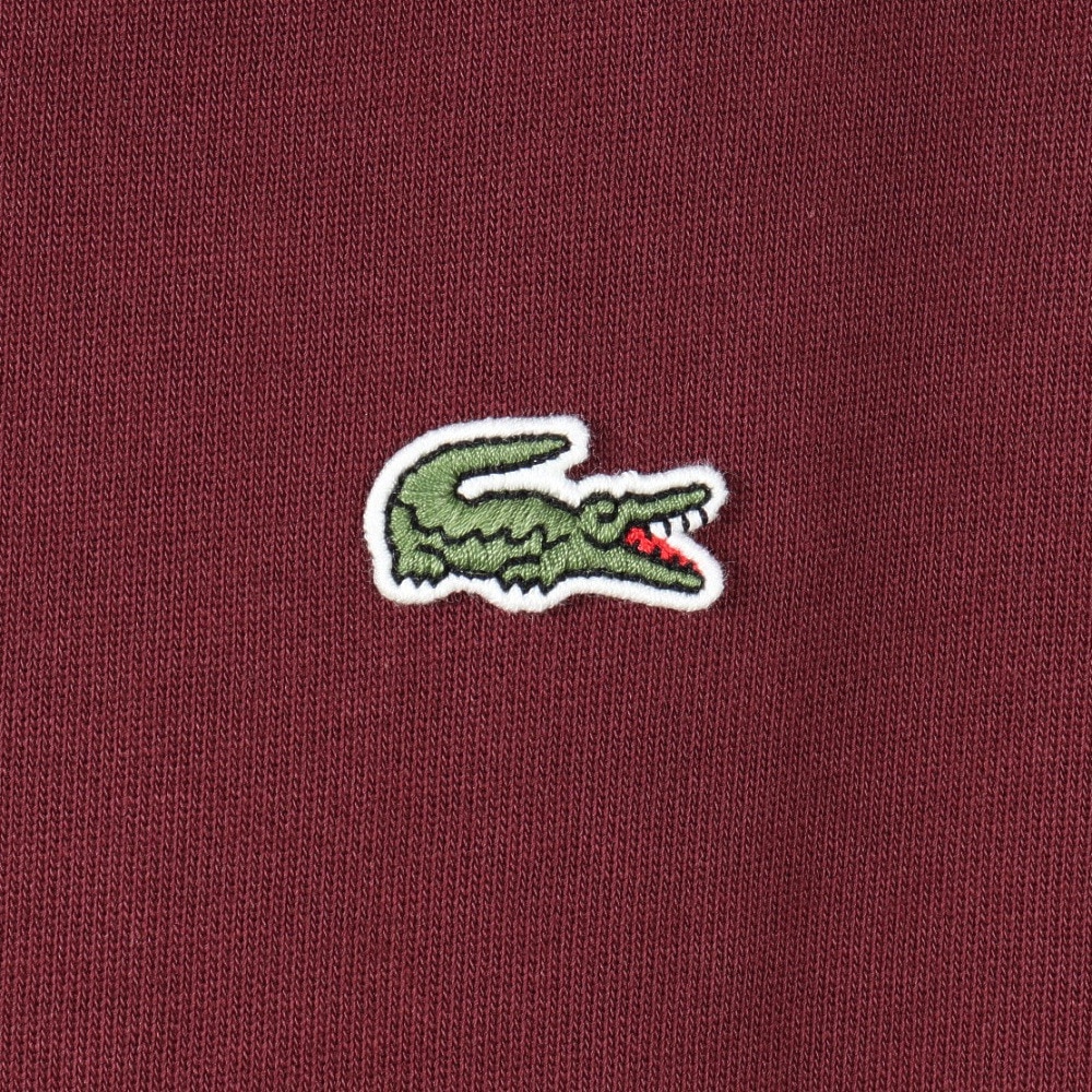 ラコステ（LACOSTE）（メンズ）裏パイルジップ 長袖 ポロシャツ DH9347-99BZD