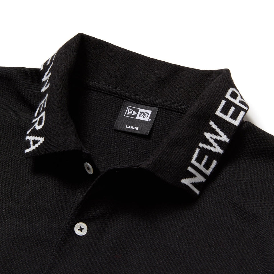 ニューエラ（NEW ERA）（メンズ、レディース）半袖 オーバーサイズド ポロシャツ Collar Logo 14410045