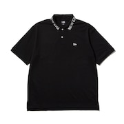 (メンズ、レディース)半袖 オーバーサイズド ポロシャツ Collar Logo 14410045