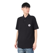 (メンズ)AMERICANA ポロシャツ IPDPLAM-918-BLK