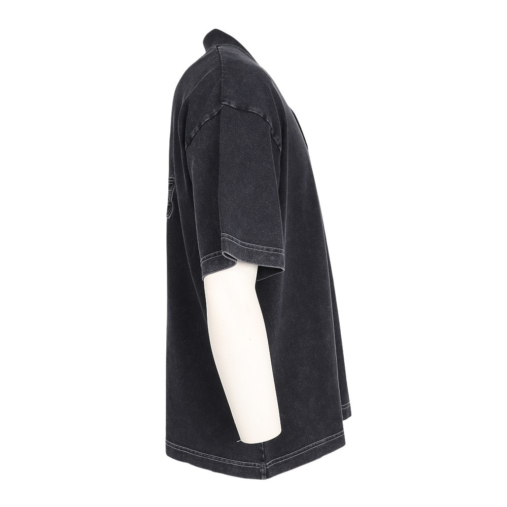 エクストララージ（XLARGE）（メンズ）CHEMICAL WASH SLANTED OG ポロシャツ 101252013001-BLACK