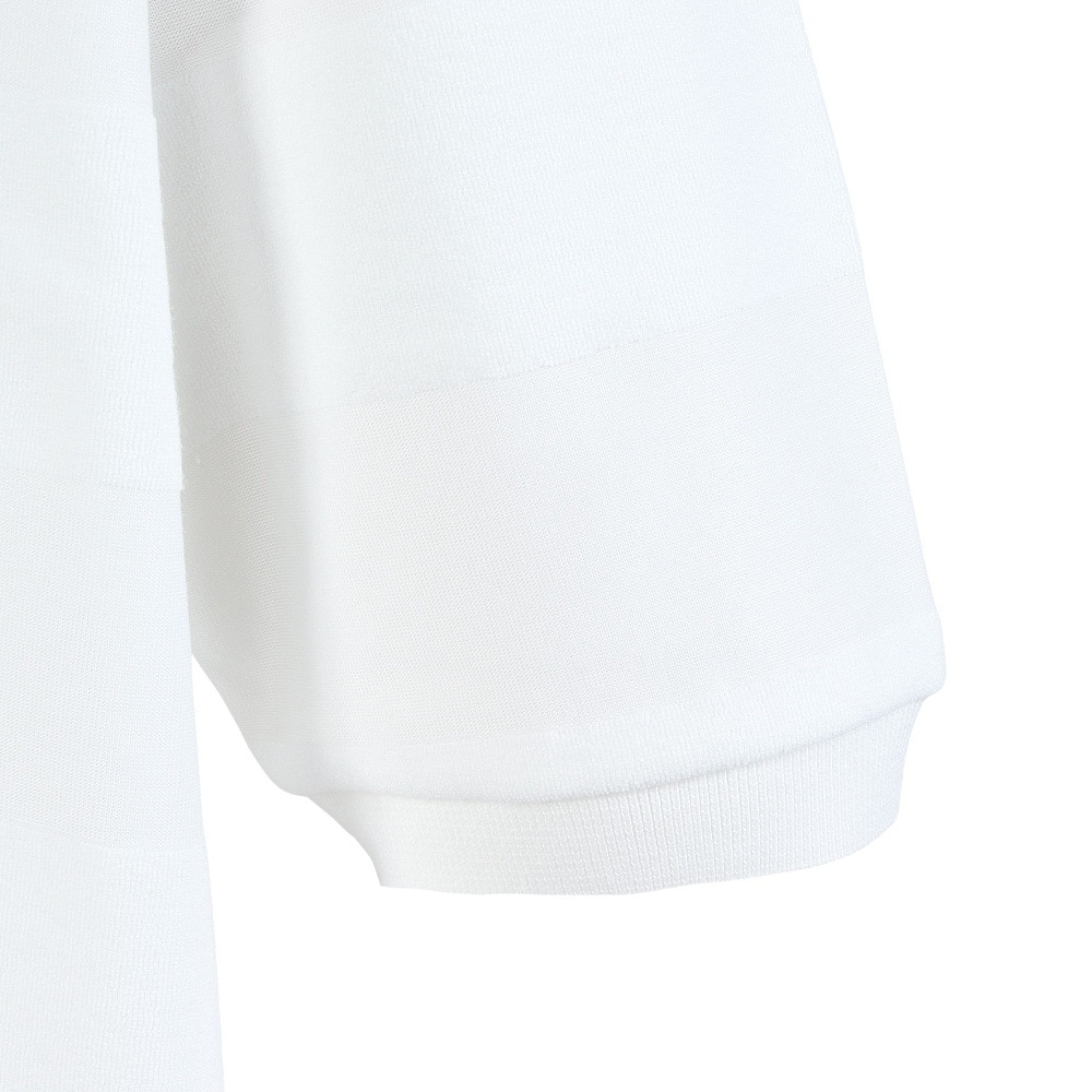ラコステ（LACOSTE）（メンズ）パイル地切り替え同色ボーダーポロシャツ PH022J-99001