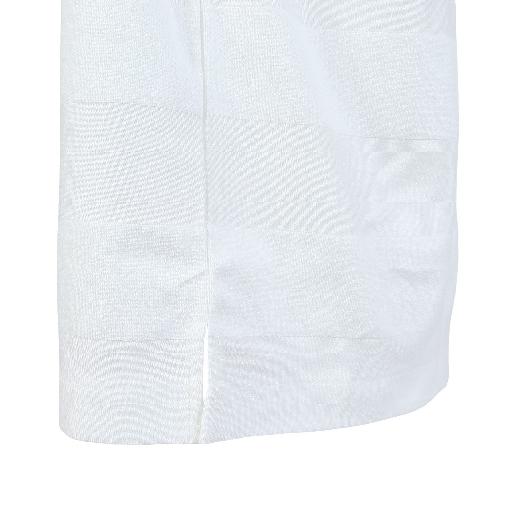 ラコステ（LACOSTE）（メンズ）パイル地切り替え同色ボーダーポロシャツ PH022J-99001