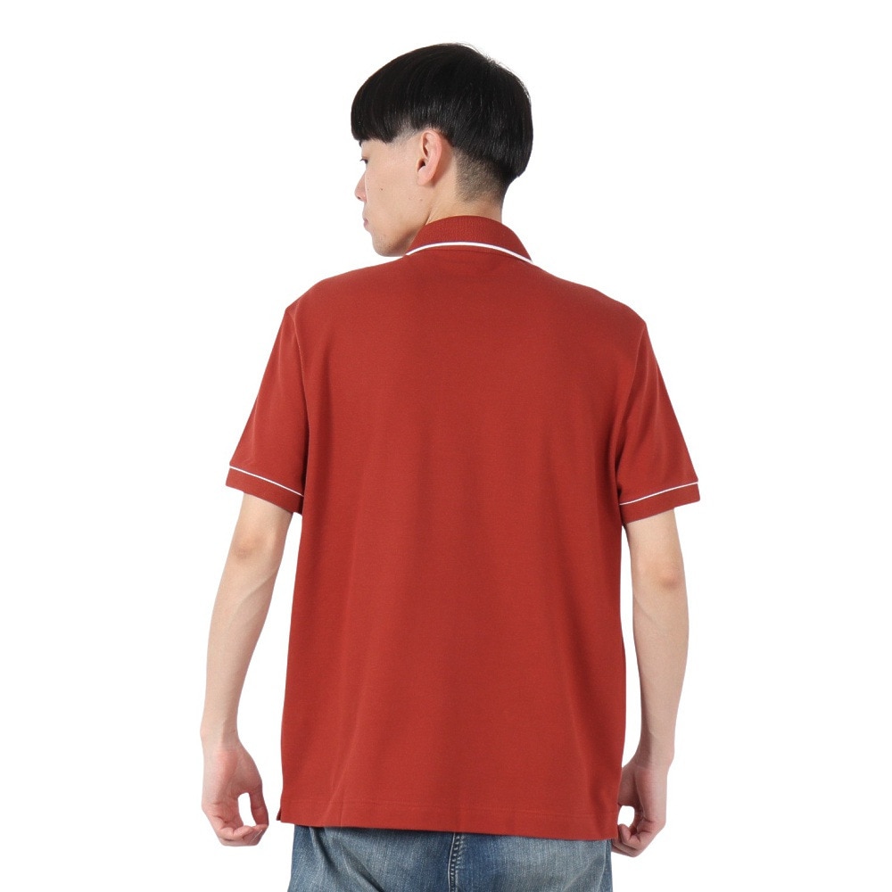 ラコステ（LACOSTE）（メンズ）配色パイピング比翼ポロシャツ PH0796-99AFS