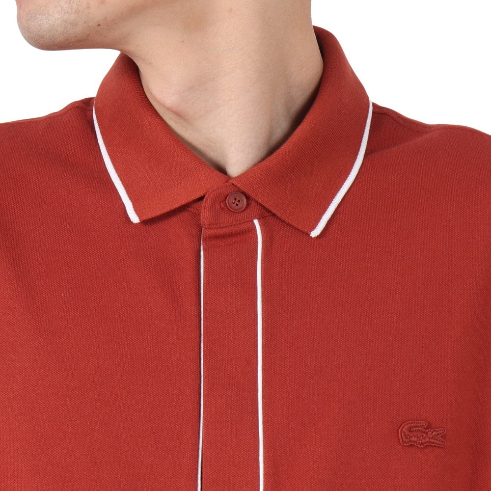 ラコステ（LACOSTE）（メンズ）配色パイピング比翼ポロシャツ PH0796-99AFS