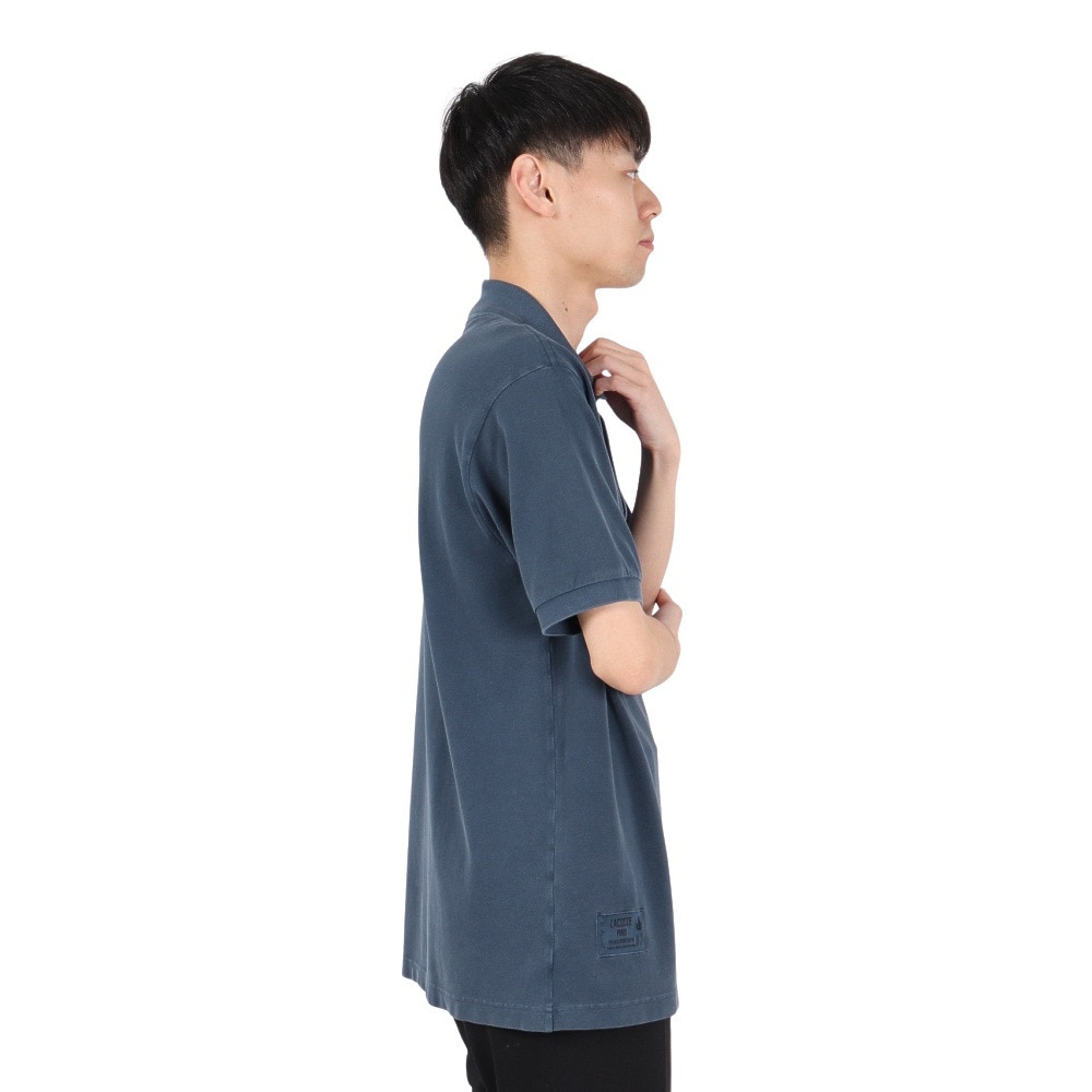 ラコステ（LACOSTE）（メンズ）L.12.12ウォッシュエフェクト 半袖ポロシャツ PH9868-10C7Z