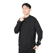 (メンズ)サマールモックネック長袖シャツ 030-4166102-010
