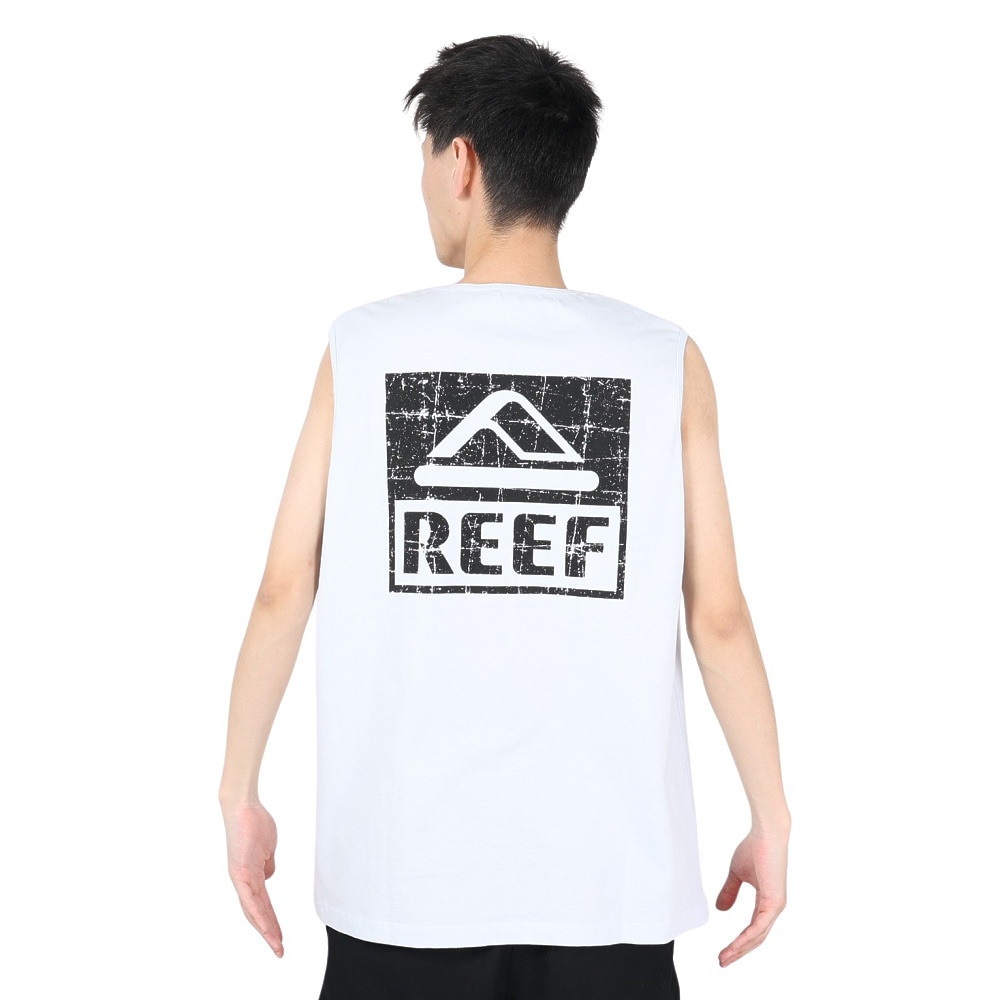 リーフ（REEF）（メンズ）タンクトップ メンズ SQUARE LOGO RFTTM2303-BLU