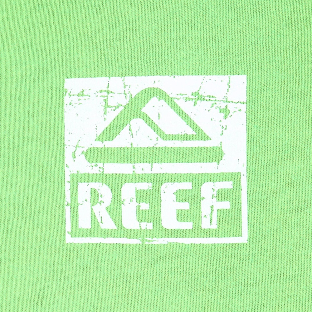 リーフ（REEF）（メンズ）スクエア ロゴ タンクトップ RFTTM2401-GRN