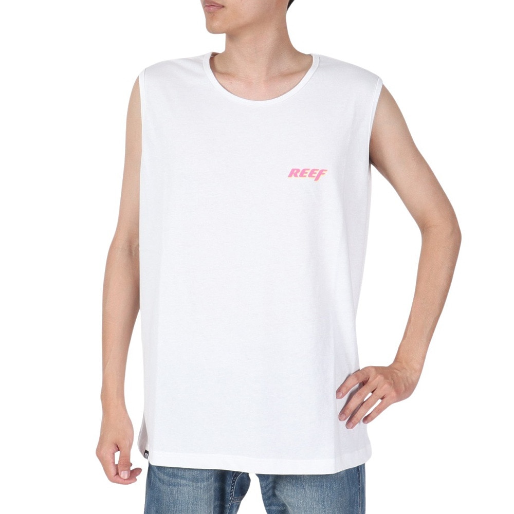 リーフ（REEF）（メンズ）FROM LAND SEA タンクトップ RFTTM2402-WHT