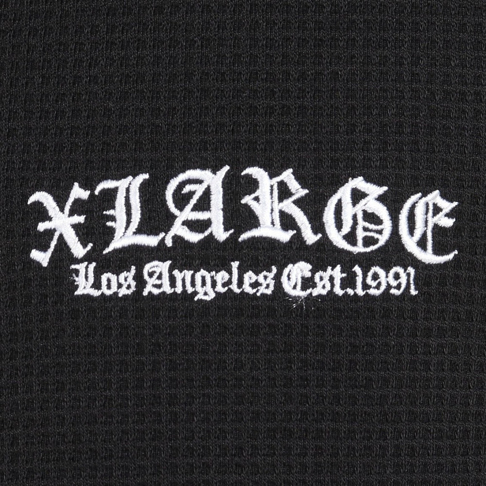 エクストララージ（XLARGE）（メンズ）OLD ENGLISH WAFFLE タンクトップ 101242013006-BLACK