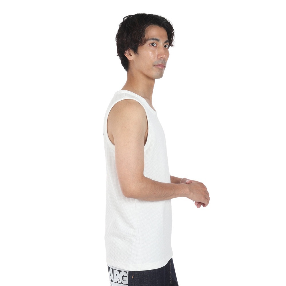 エクストララージ（XLARGE）（メンズ）OLD ENGLISH WAFFLE タンクトップ 101242013006-WHITE