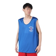 (メンズ)メッシュ リバーシブル ノースリーブTシャツ SPALDING 24SS-MP-M572 BLU
