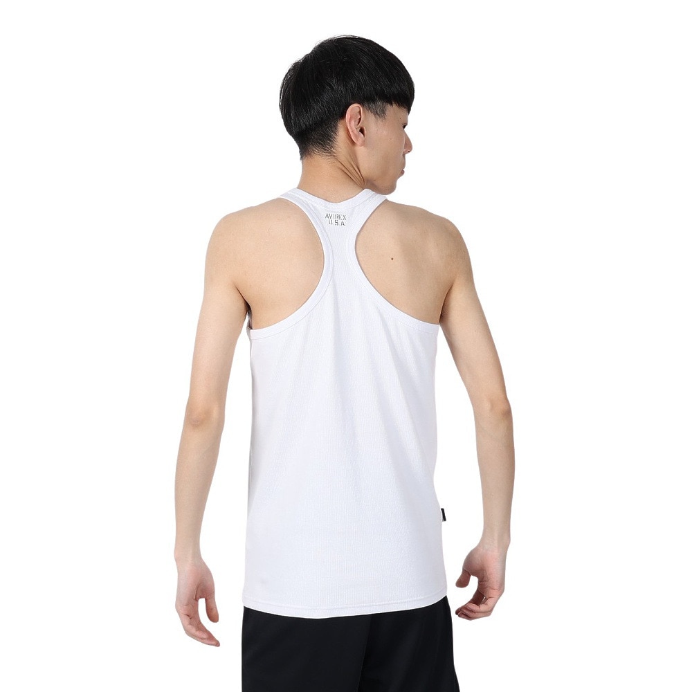 アヴィレックス（AVIREX）（メンズ）デイリー タンクトップ 783-0937003 WHITE