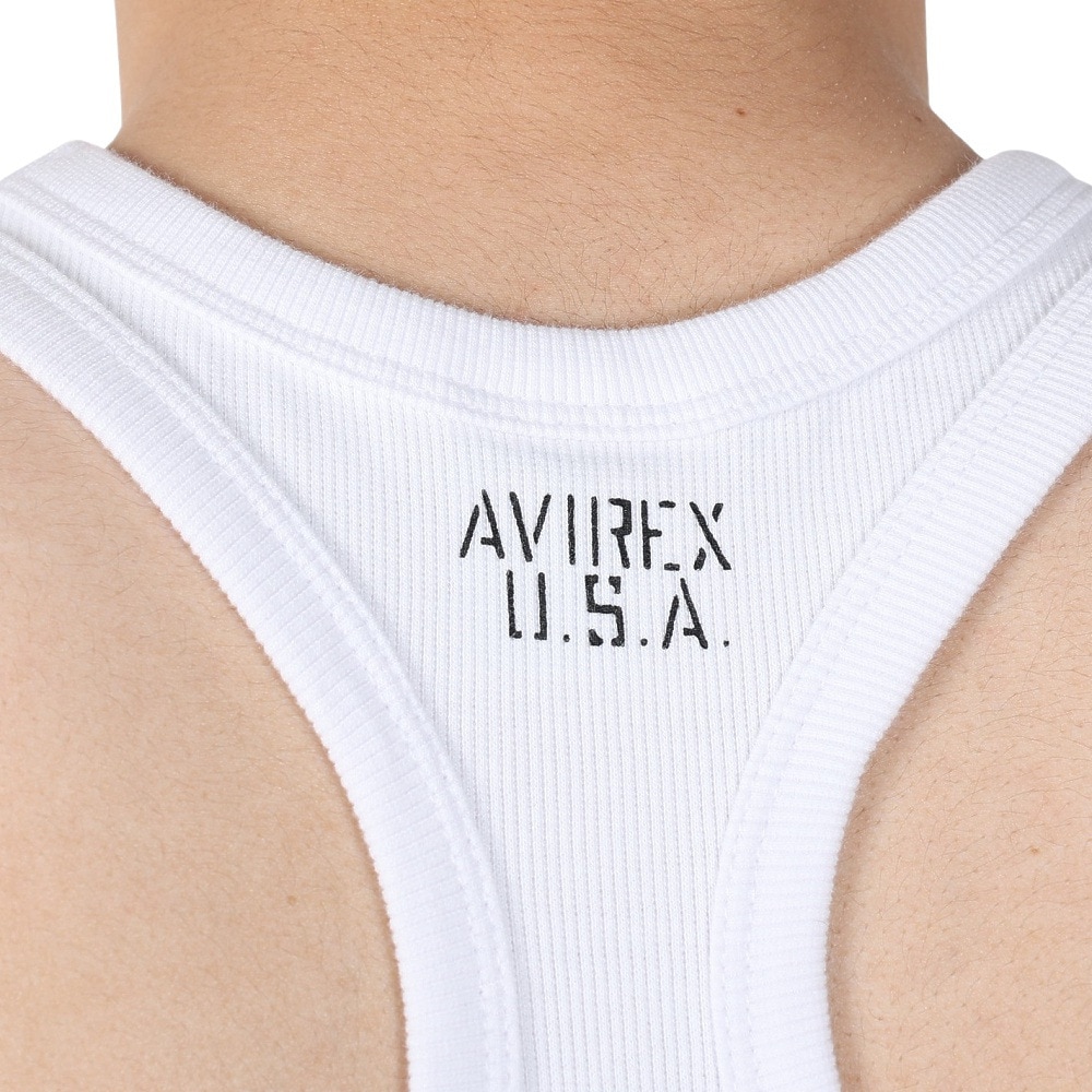 アヴィレックス（AVIREX）（メンズ）デイリー タンクトップ 783-0937003 WHITE