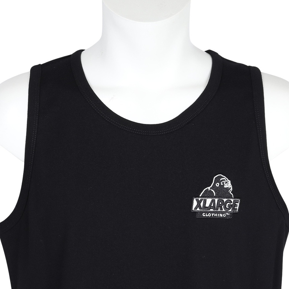 エクストララージ（XLARGE）（メンズ）SLANTED OG タンクトップ 101222013004-BLACK