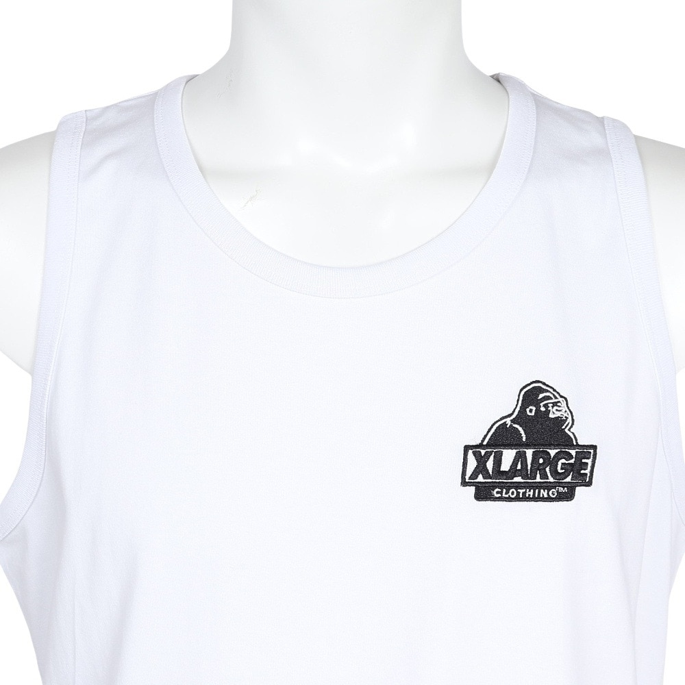 エクストララージ（XLARGE）（メンズ）SLANTED OG タンクトップ 101222013004-WHITE