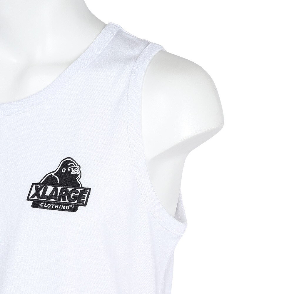 エクストララージ（XLARGE）（メンズ）SLANTED OG タンクトップ 101222013004-WHITE