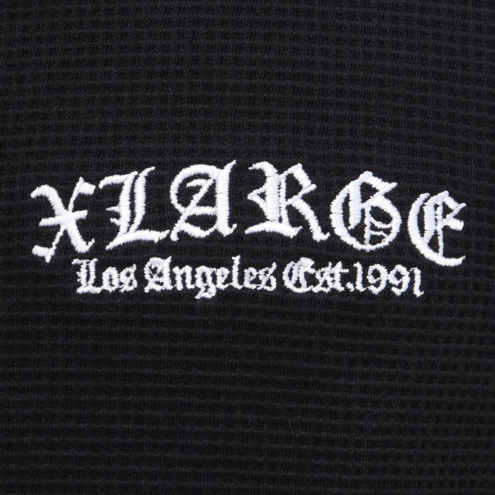エクストララージ（XLARGE）（メンズ）OLD ENGLISH ワッフルタンクトップ 101252013007-BLACK