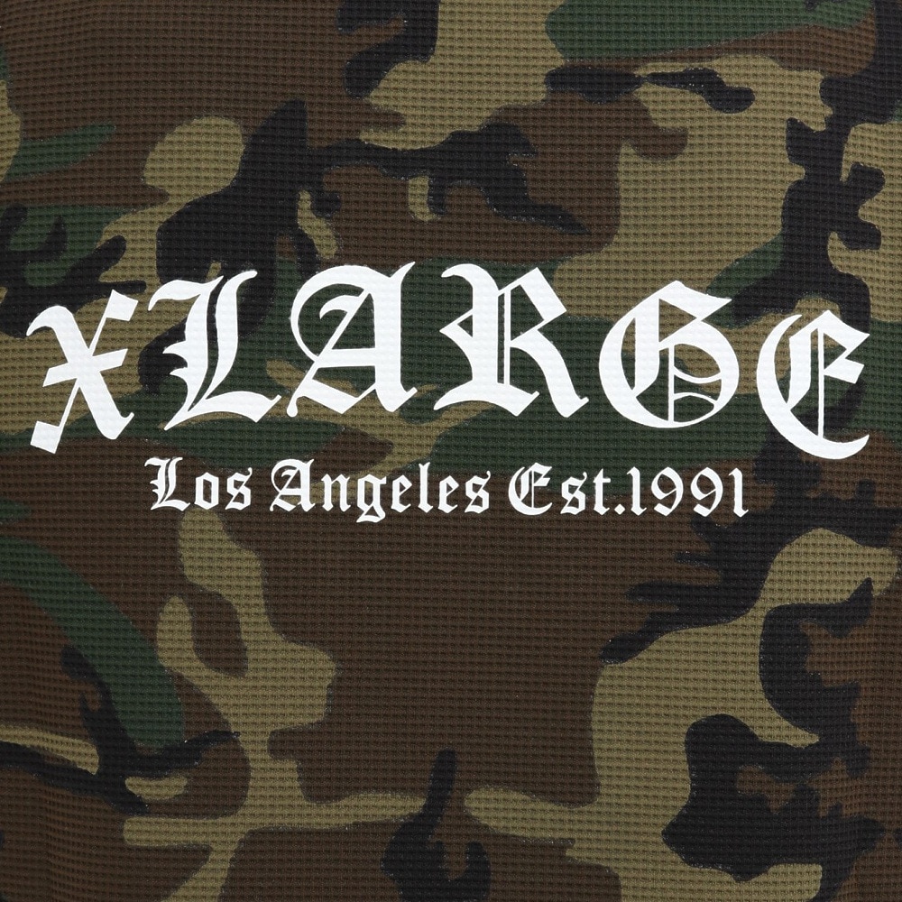 エクストララージ（XLARGE）（メンズ）OLD ENGLISH ワッフルタンクトップ 101252013007-CAMO
