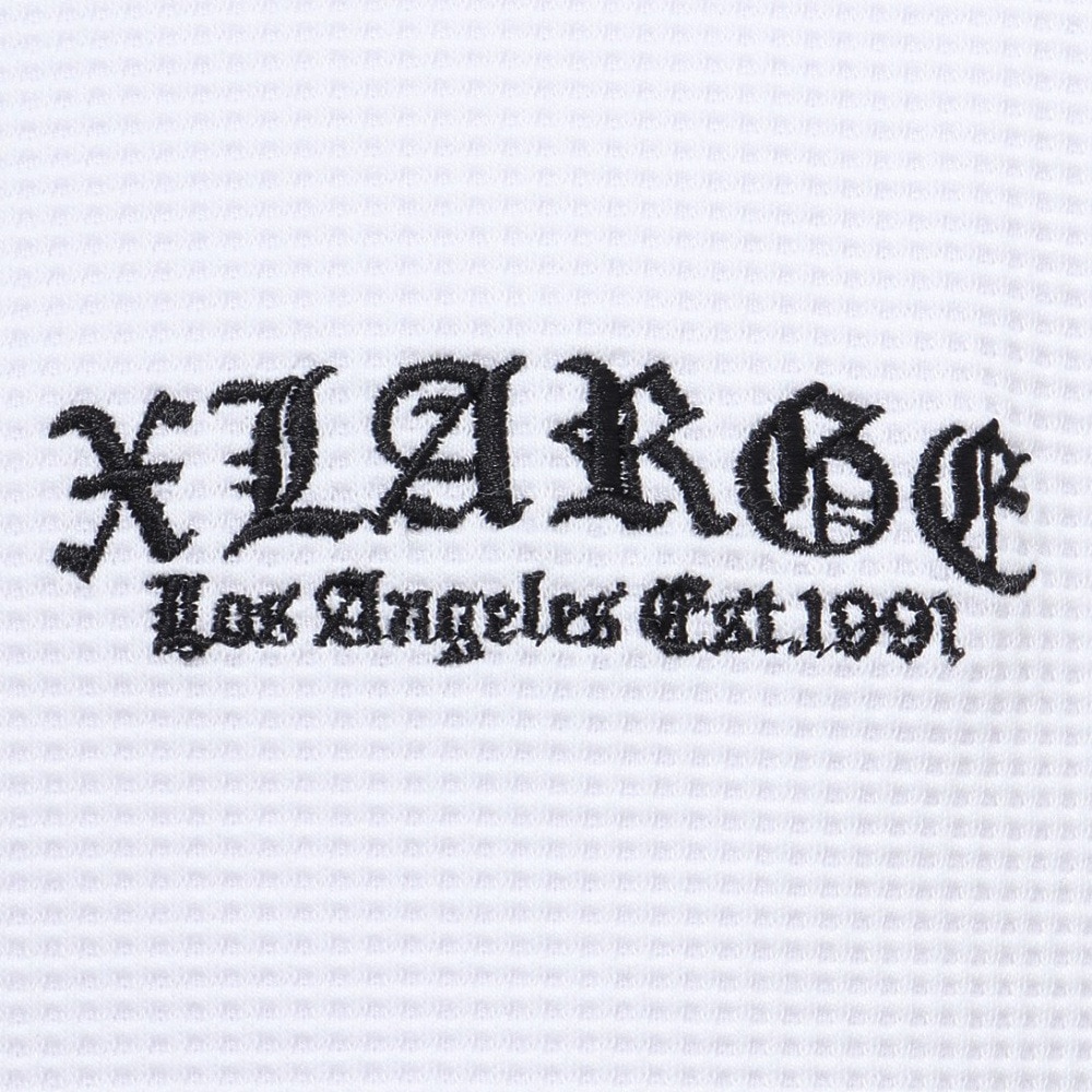 エクストララージ（XLARGE）（メンズ）OLD ENGLISH ワッフルタンクトップ 101252013007-WHITE