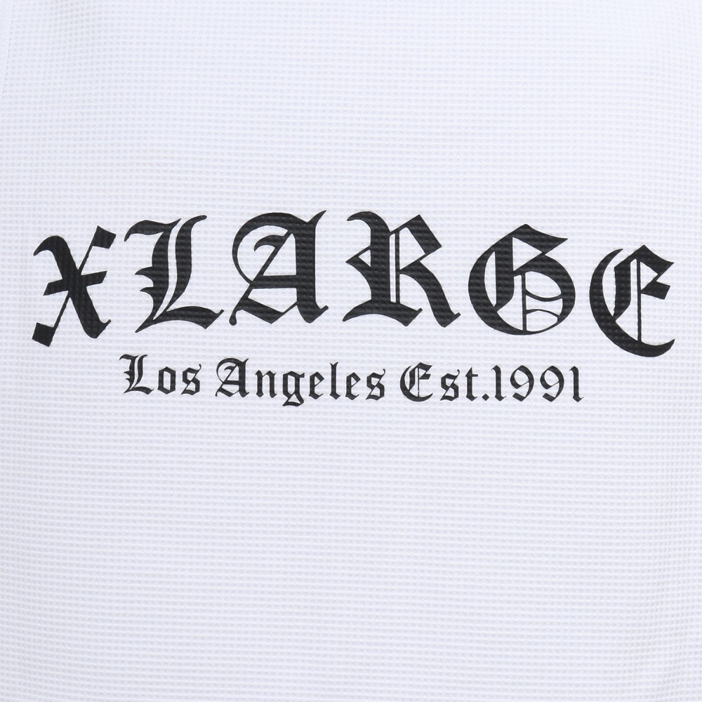 エクストララージ（XLARGE）（メンズ）OLD ENGLISH ワッフルタンクトップ 101252013007-WHITE