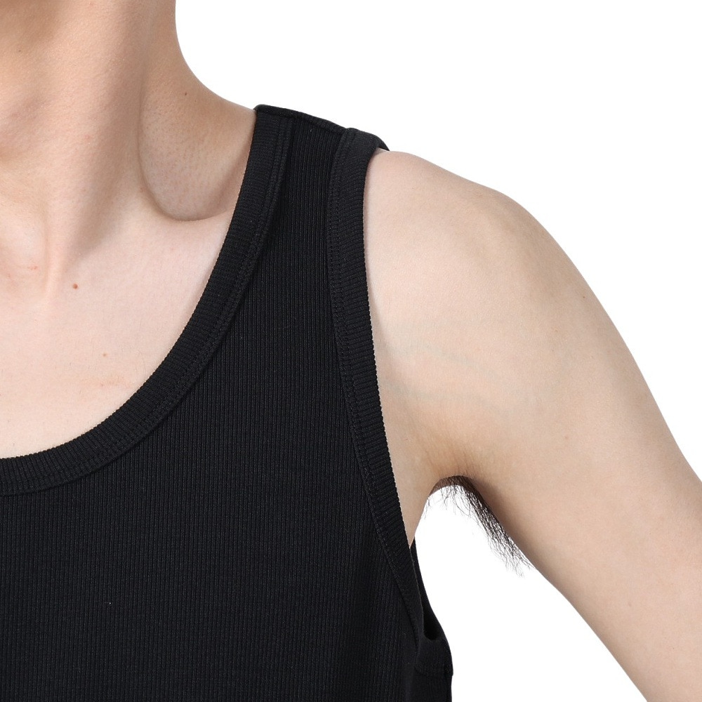 ヘルスニット（Healthknit）（メンズ）ヘビーウェイトリブ タンクトップ 53018 BLK
