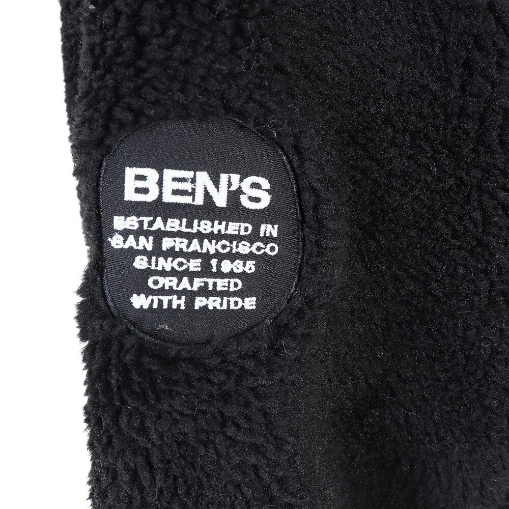 ベンデイビス（BEN DAVIS）（メンズ）ボアジャケット 2780018-BLK