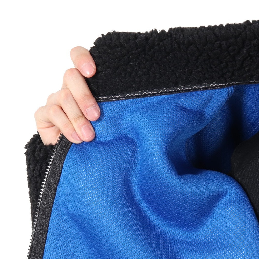 マナスタッシュ（MANASTASH）（メンズ）マウントゴリラジャケットフリース 792-4252002 BLACK