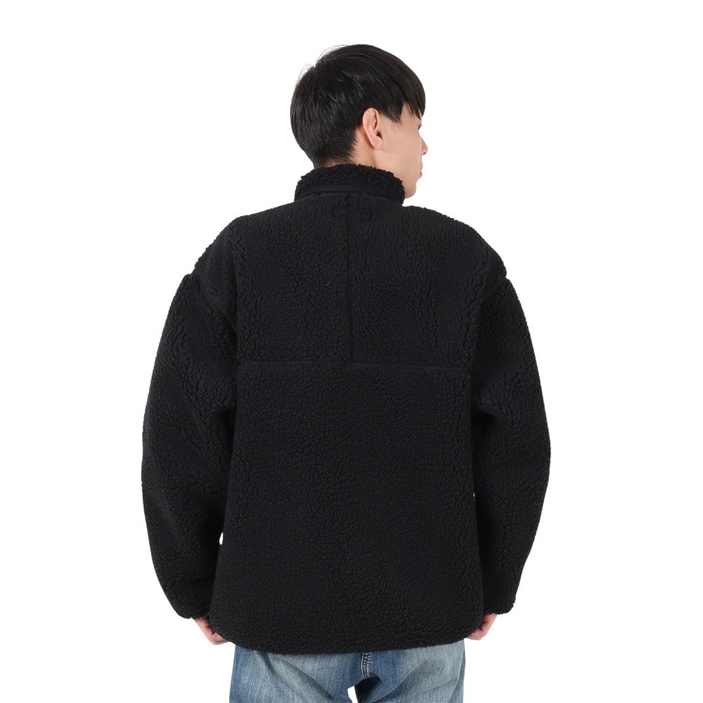 マナスタッシュ（MANASTASH）（メンズ）マウントゴリラジャケットフリース 792-4252002 BLACK
