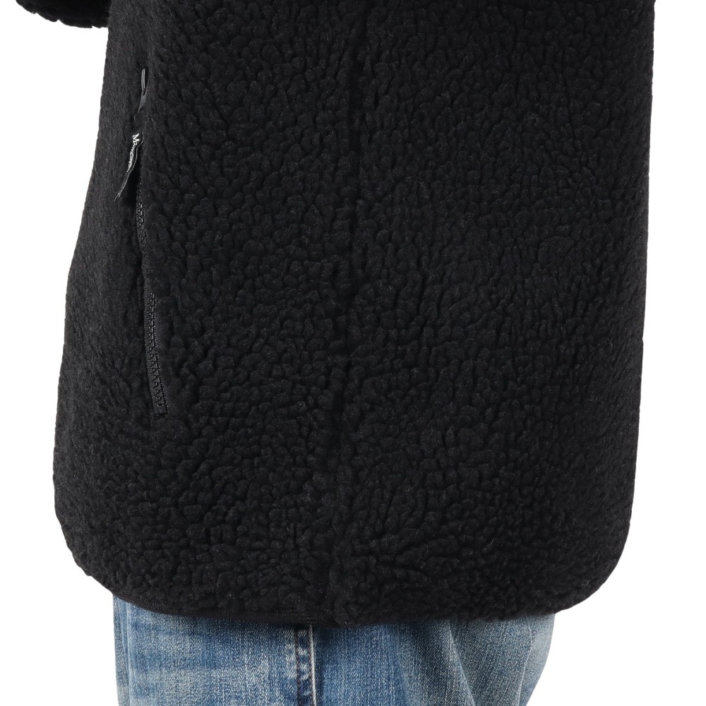 マナスタッシュ（MANASTASH）（メンズ）マウントゴリラジャケットフリース 792-4252002 BLACK