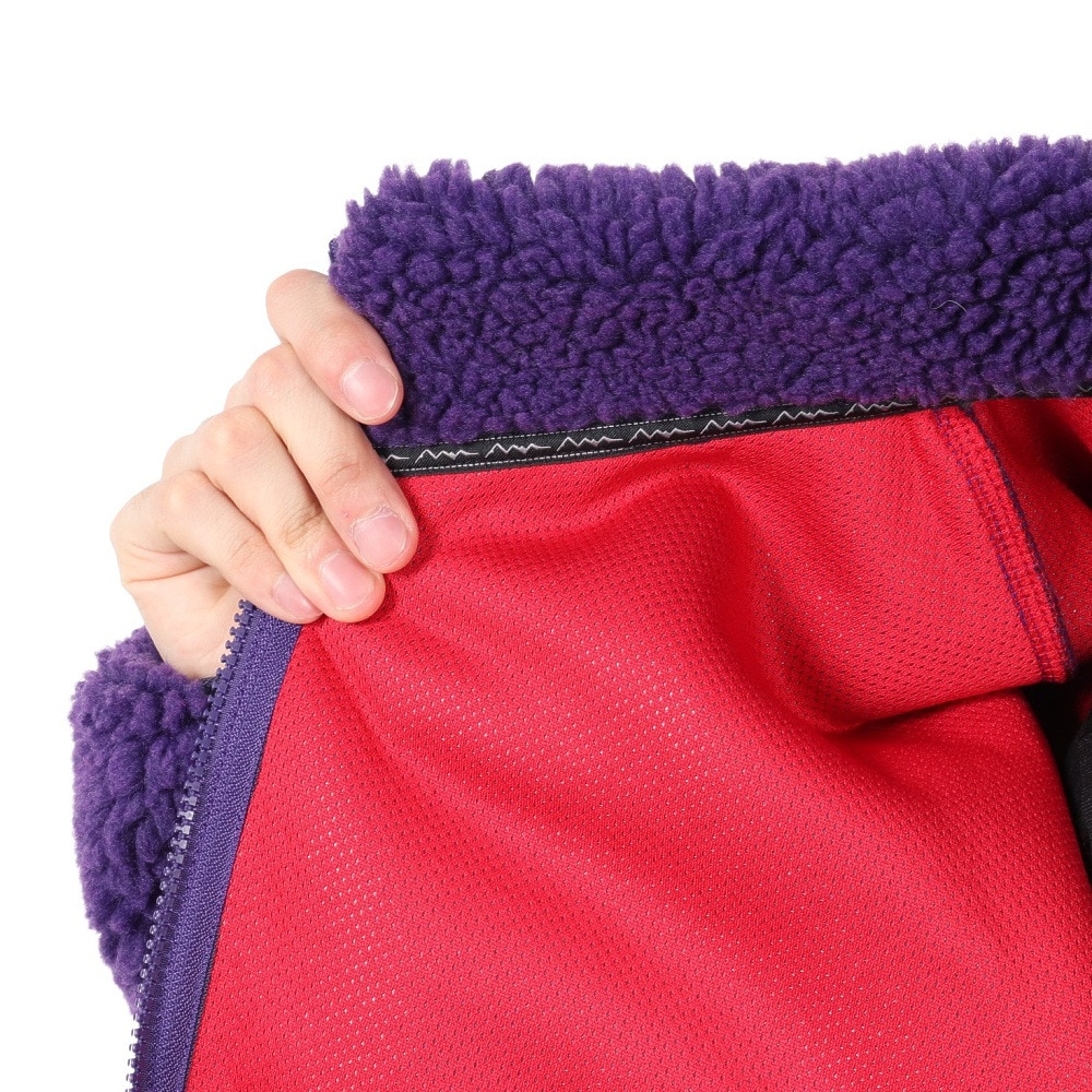 マナスタッシュ（MANASTASH）（メンズ）マウントゴリラジャケットフリース 792-4252002 PURPLE