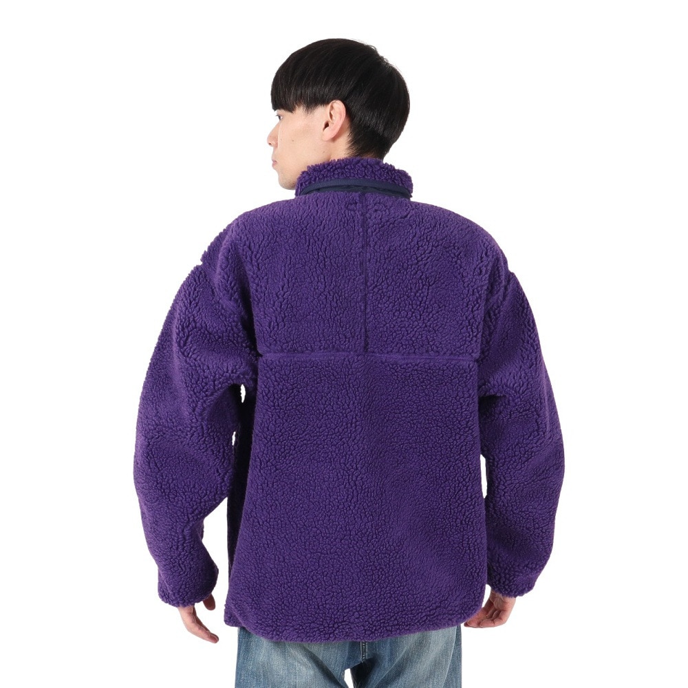 マナスタッシュ（MANASTASH）（メンズ）マウントゴリラジャケットフリース 792-4252002 PURPLE