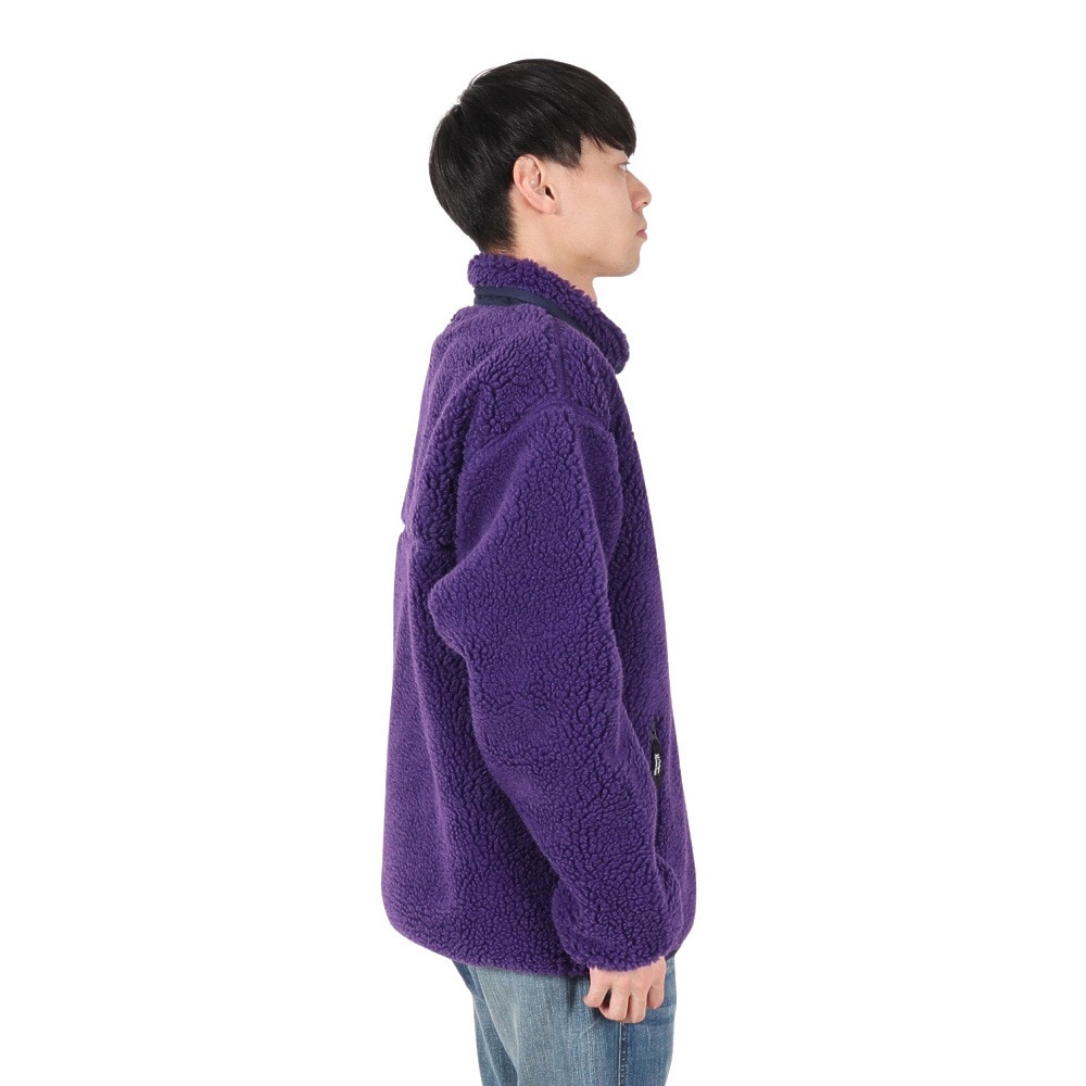 マナスタッシュ（MANASTASH）（メンズ）マウントゴリラジャケットフリース 792-4252002 PURPLE
