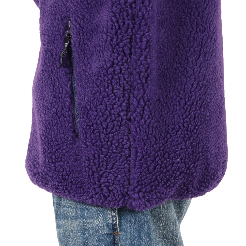 マナスタッシュ（MANASTASH）（メンズ）マウントゴリラジャケットフリース 792-4252002 PURPLE
